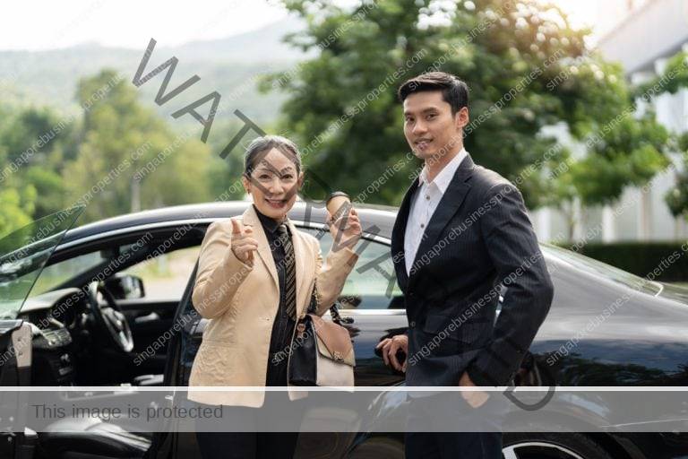 Two Entrepreneurs Why Singapore is Great for your Business, Singapore Business Properties by David Hoicka, Licensed 47027672